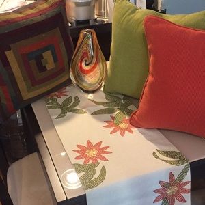 Create and Barrel Accent Set, decor, pillow, vase